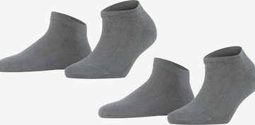FALKE Füßlinge 'Happy 2-Pack' in Grau: Vorderseite