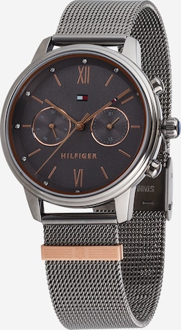 TOMMY HILFIGER Analogové hodinky – šedá: přední strana