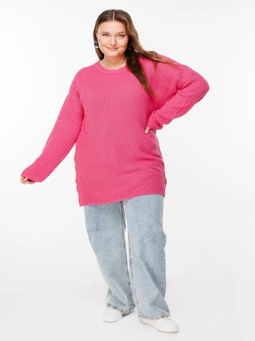 Shape Of You Trui in Roze
