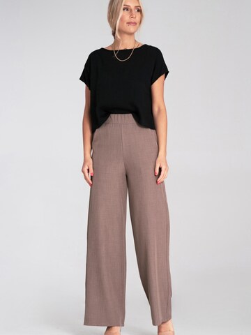 Figl Loosefit Broek 'M1197' in Bruin