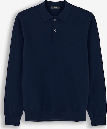 Sweat-shirt Boggi Milano en bleu : devant