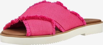 Mule TOMS en rose : devant
