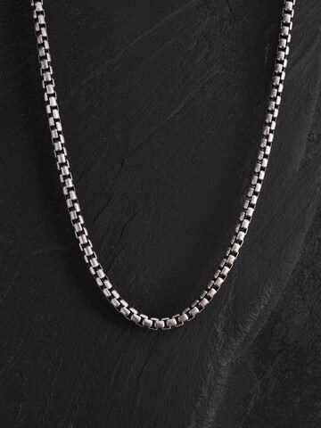 REYTEL Kette 'QUADRA' in Silber: Vorderseite