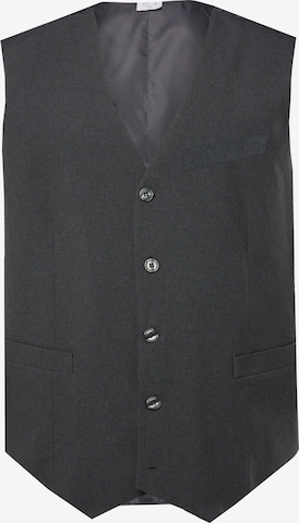 Men Plus Vest in Grey: front