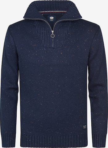 Petrol Industries Sweater 'Denver' in Blue: front
