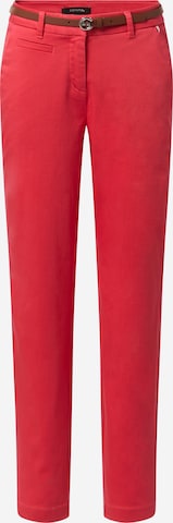 Pantalon COMMA en rouge : devant