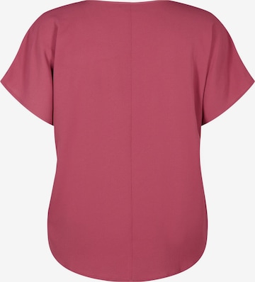 Zizzi Bluse 'Vanni' in Lila