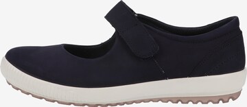 Legero Ballet Flats with Strap 'Tanaro' in Blue