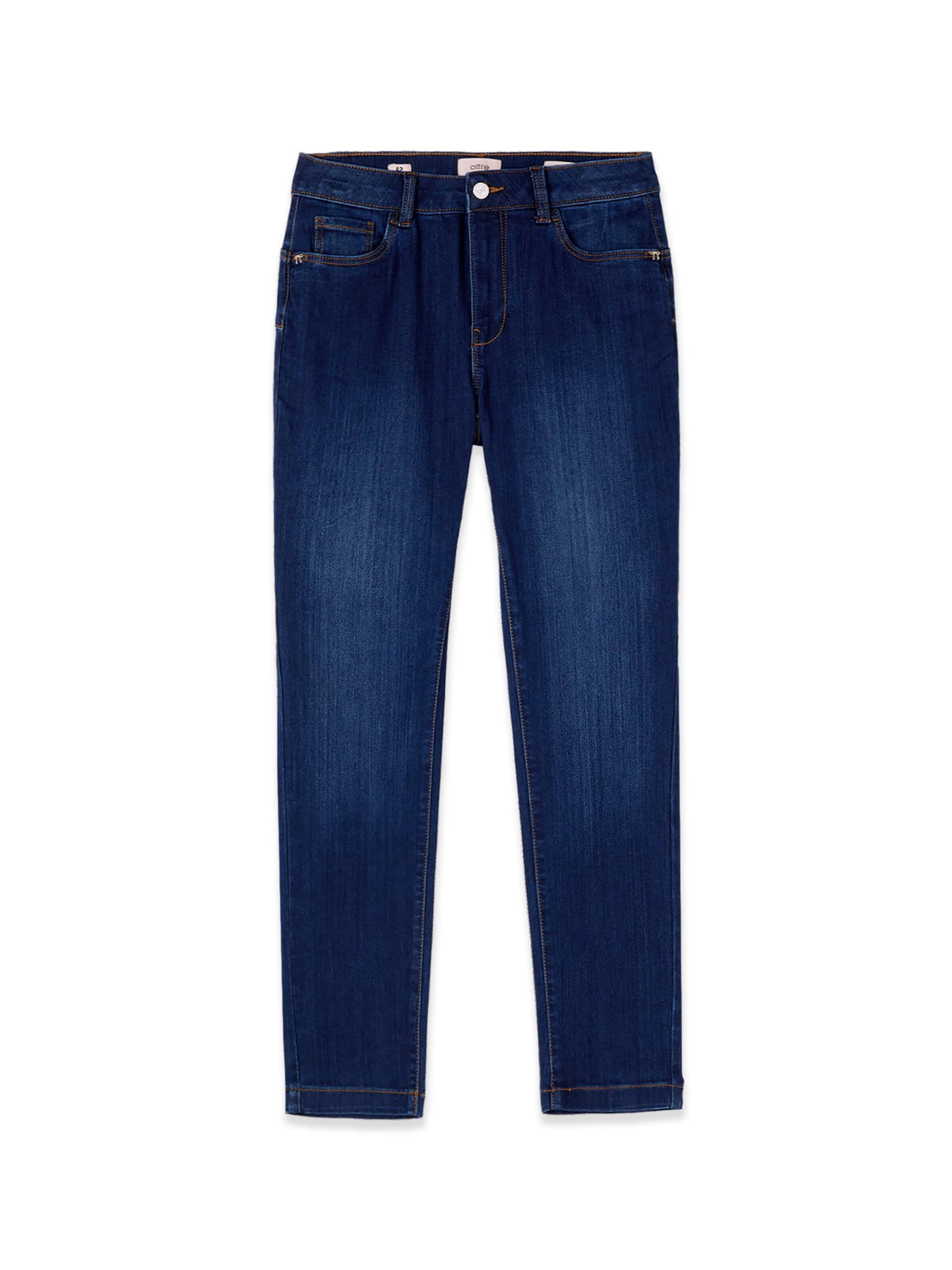 Skinny Jeans di oltre in blu: frontale