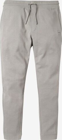 BOSS Tapered Pants in Grey: front