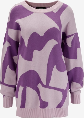 Aniston SELECTED Sweater in Purple: front