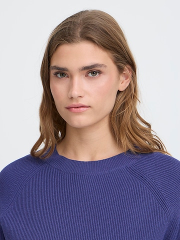 ICHI Pulóver 'IHBOSTON' - kék