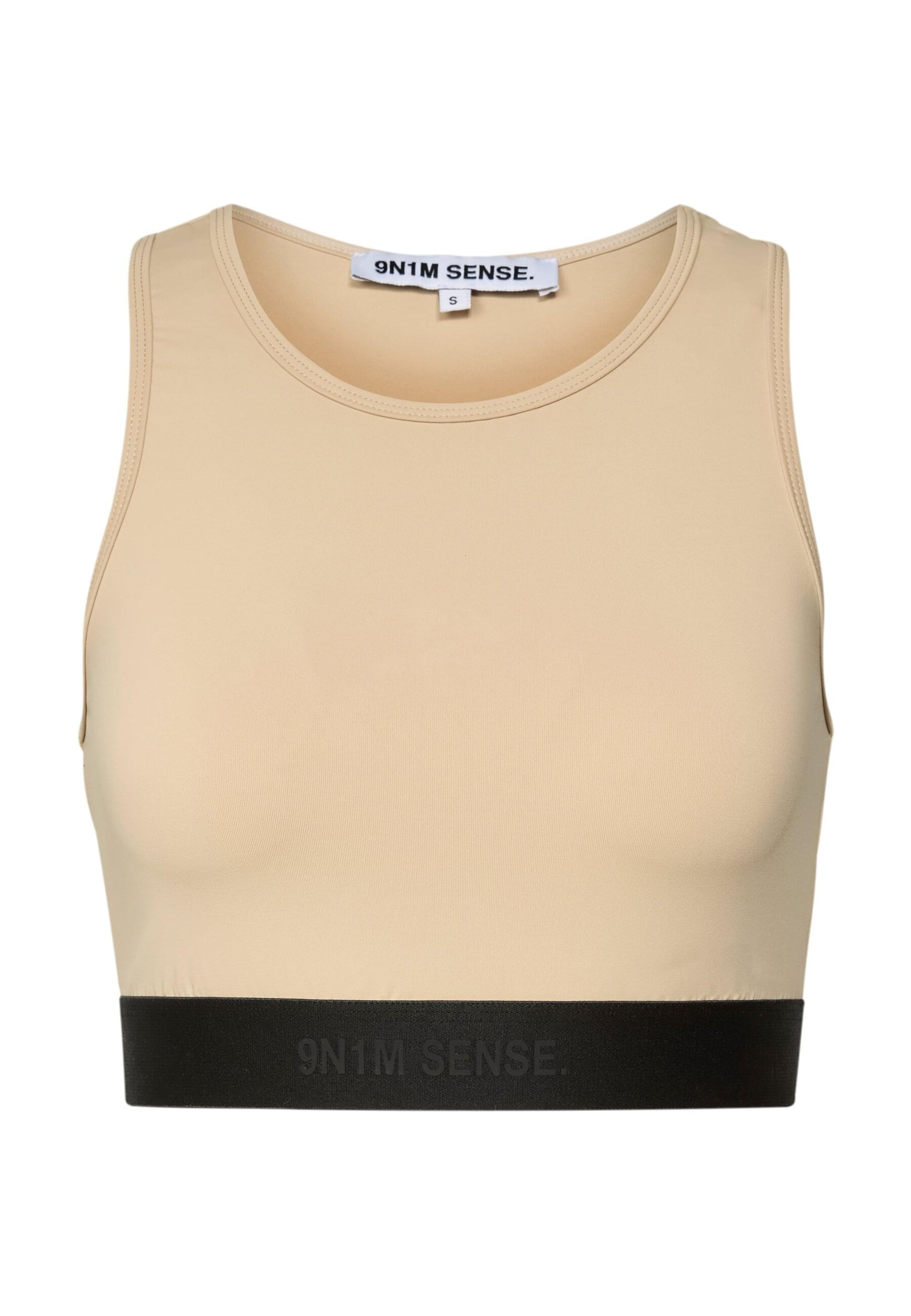 9N1M SENSE Korzetová Podprsenka 'Essential' – béžová: přední strana