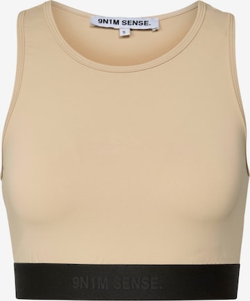 9N1M SENSE Bra 'Essential' in Beige: front