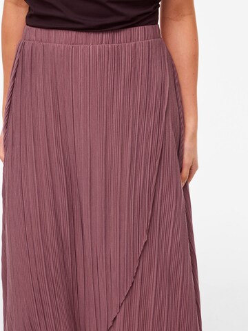 VILA Nederdel 'VIPlis' i pink