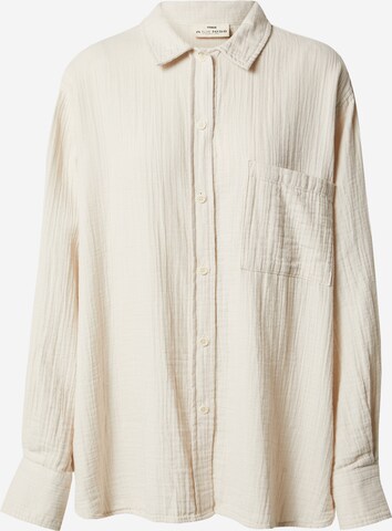 A LOT LESS Blouse 'NANA' in Beige: front