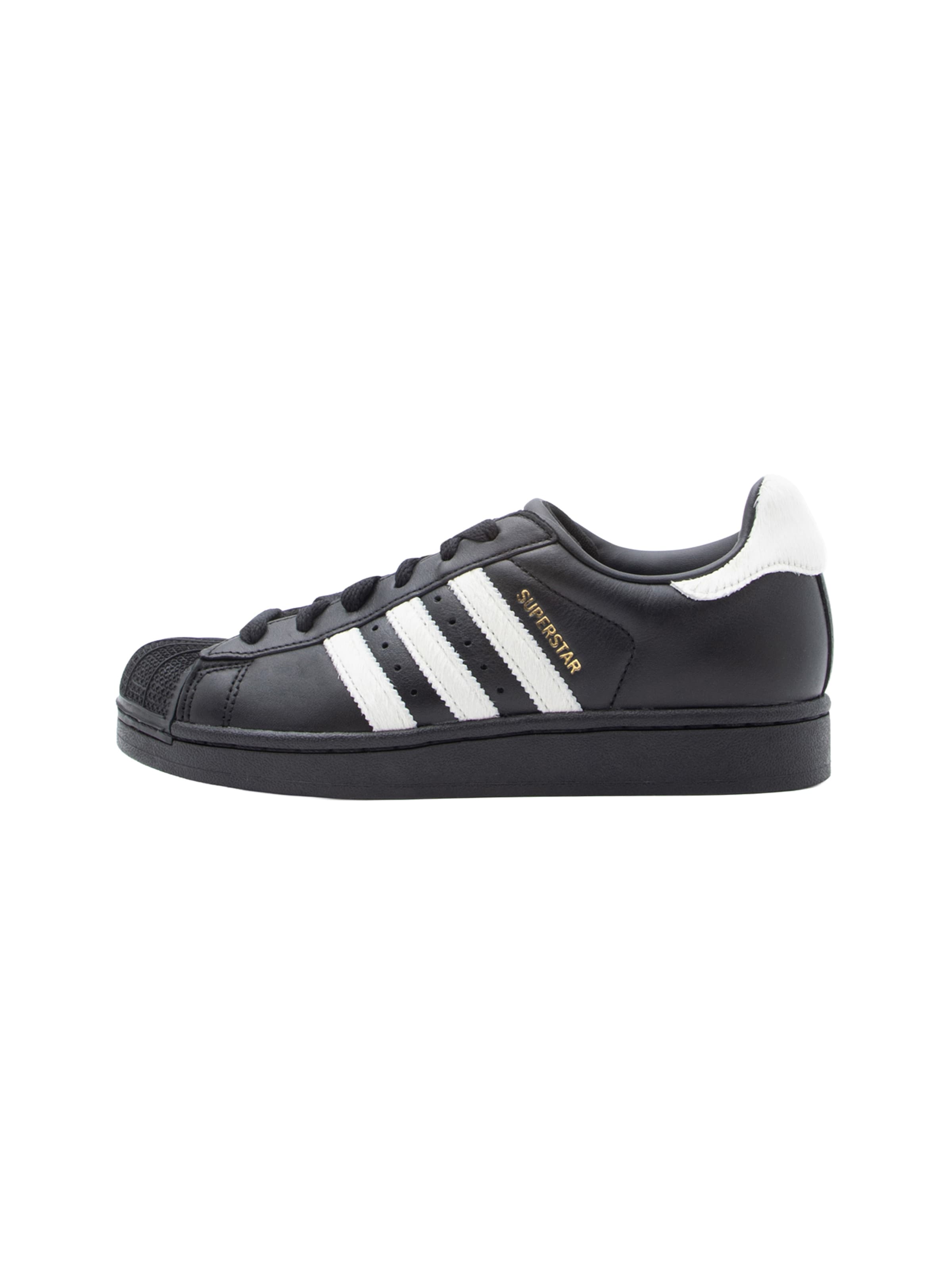 ADIDAS ORIGINALS - Zapatillas deportivas bajas 'Superstar II' en negro: frente