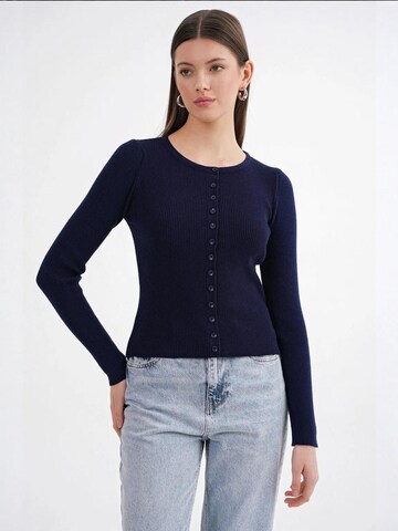 Cardigan MixRay en bleu