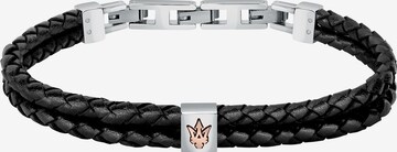 Maserati Armband in Schwarz: predná strana