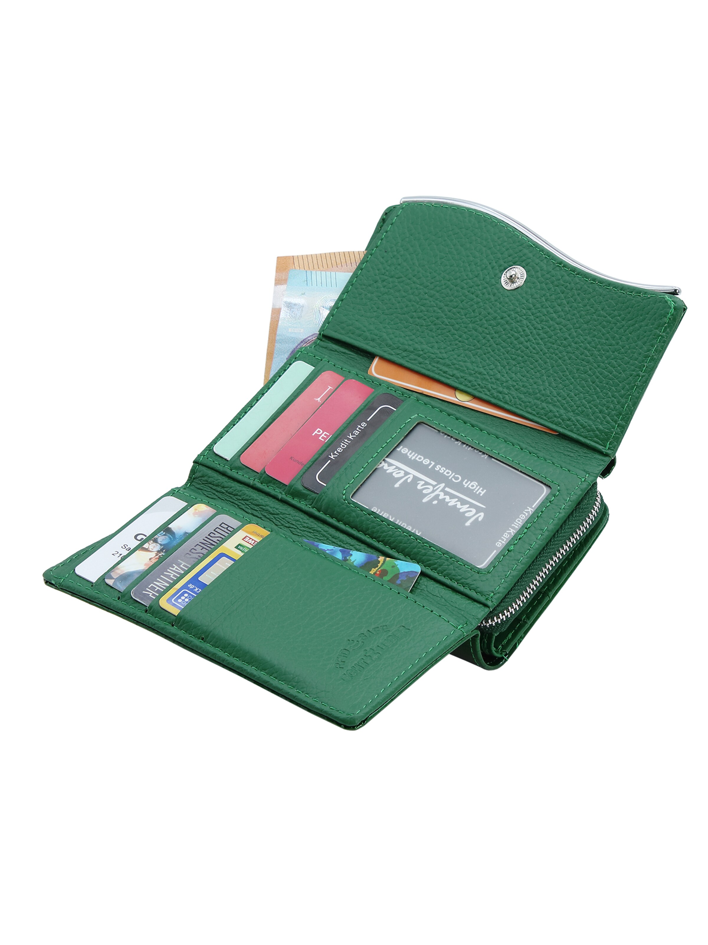 Jennifer Jones Wallet in Green