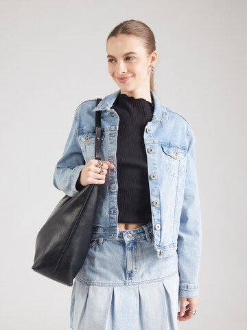 Sublevel Tussenjas in Blauw: voorkant