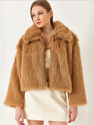 Veste mi-saison Bianco Lucci en marron