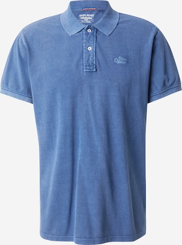 BLEND Tričko - Modrá: predná strana