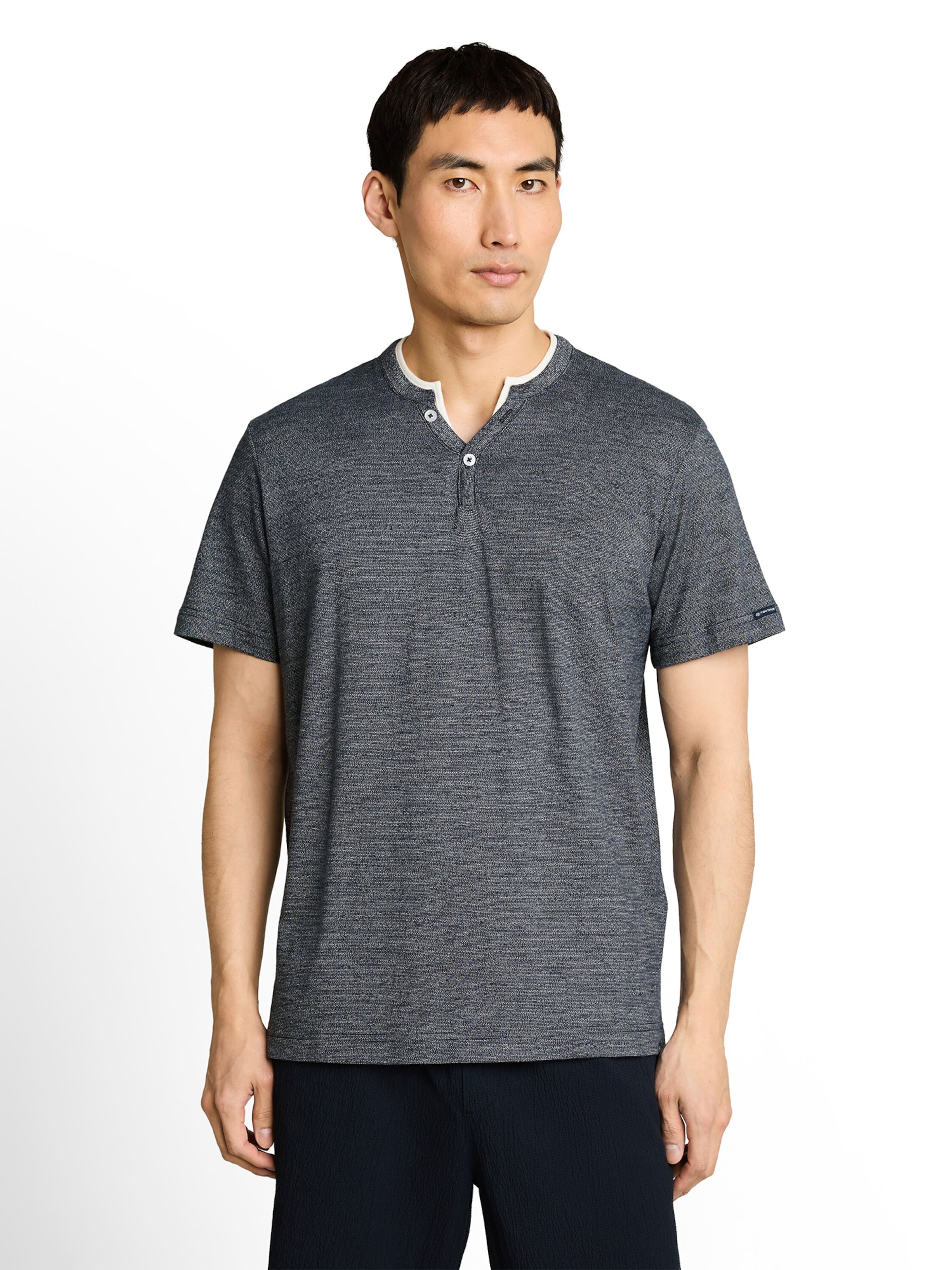 TOM TAILOR - Camiseta en azul: frente