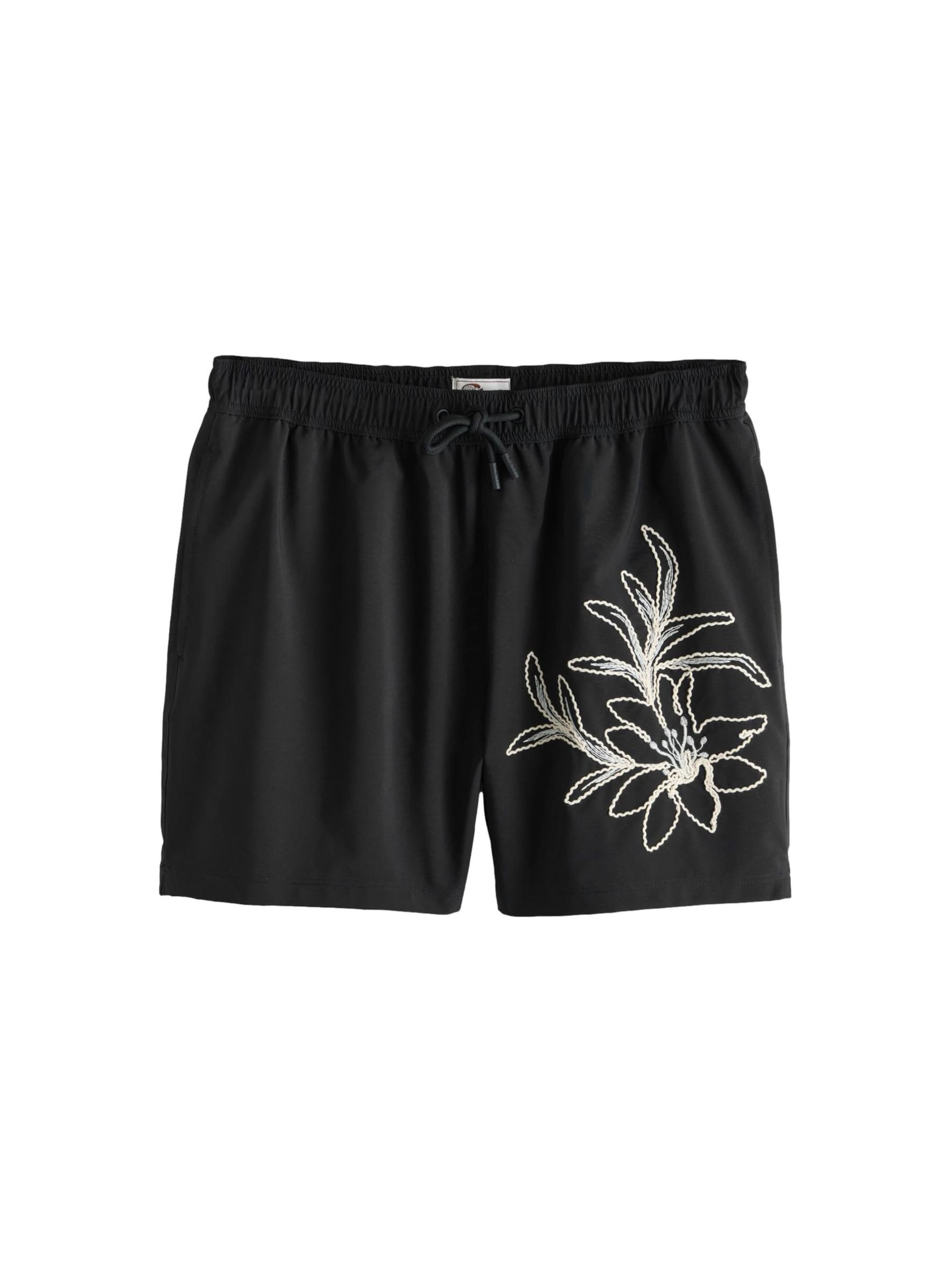 Next Shorts de bain en S en beige / noir, Vue avec produit