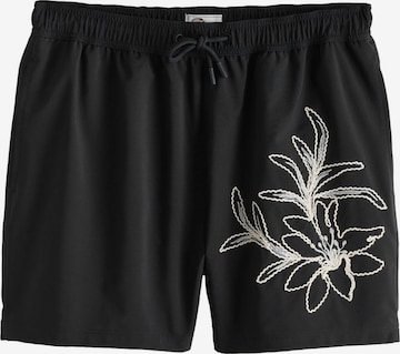 Shorts de bain Next en noir : devant