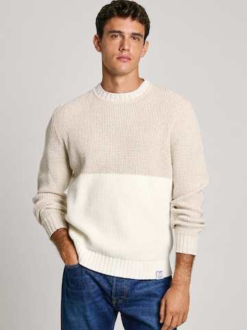 Pepe Jeans Pullover 'COSTELLO' in Beige: Vorderseite