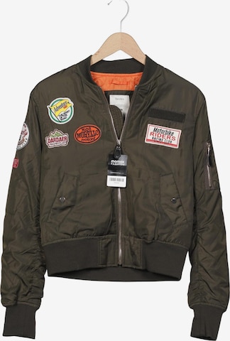 Bershka Jacke M in Grün: Vorderseite