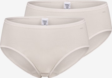 Mey Slip 'Organic' in Braun: Vorderseite