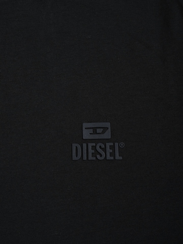 DIESEL Tričko 'T-DIEGO-LONG-A-R-HD-NEW' – černá