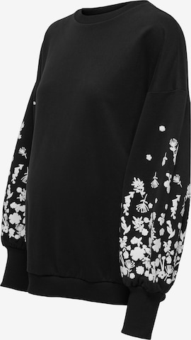 Only Maternity - Sudadera 'OLMBROOKE' en negro: frente