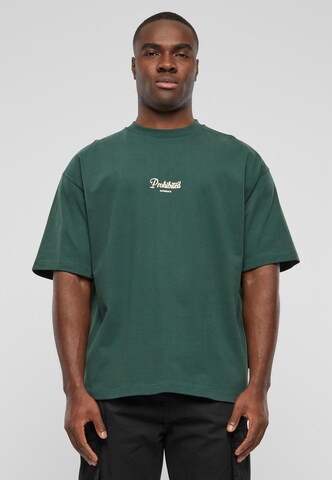 Prohibited Shirt in Groen: voorkant