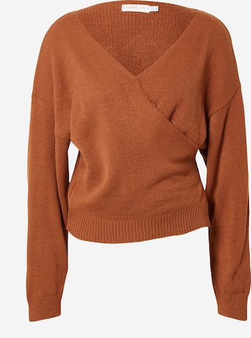 Femme Luxe Pullover 'RENEE' in Braun: predná strana