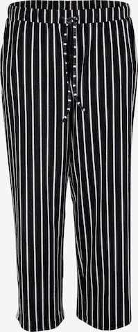 Aniston Loosefit Hose in Schwarz: Vorderseite