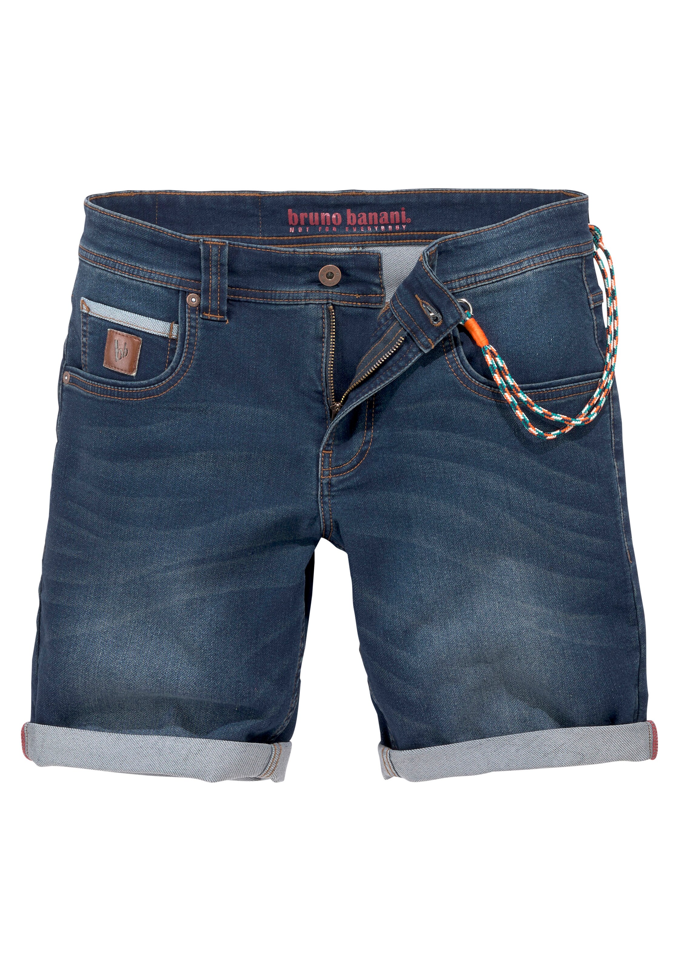 Bruno Banani Regular Shorts in Blau: Vorderseite
