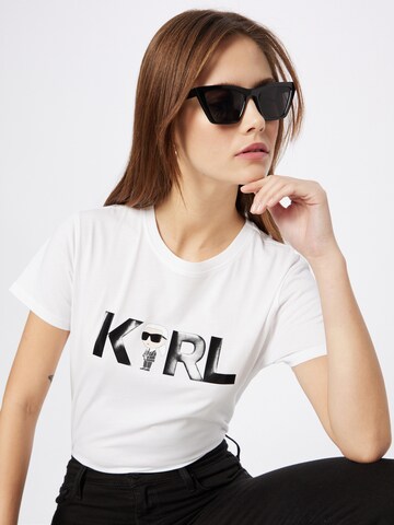 Karl Lagerfeld T-Shirt in Weiß