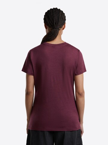 T-shirt ICEBREAKER en rouge
