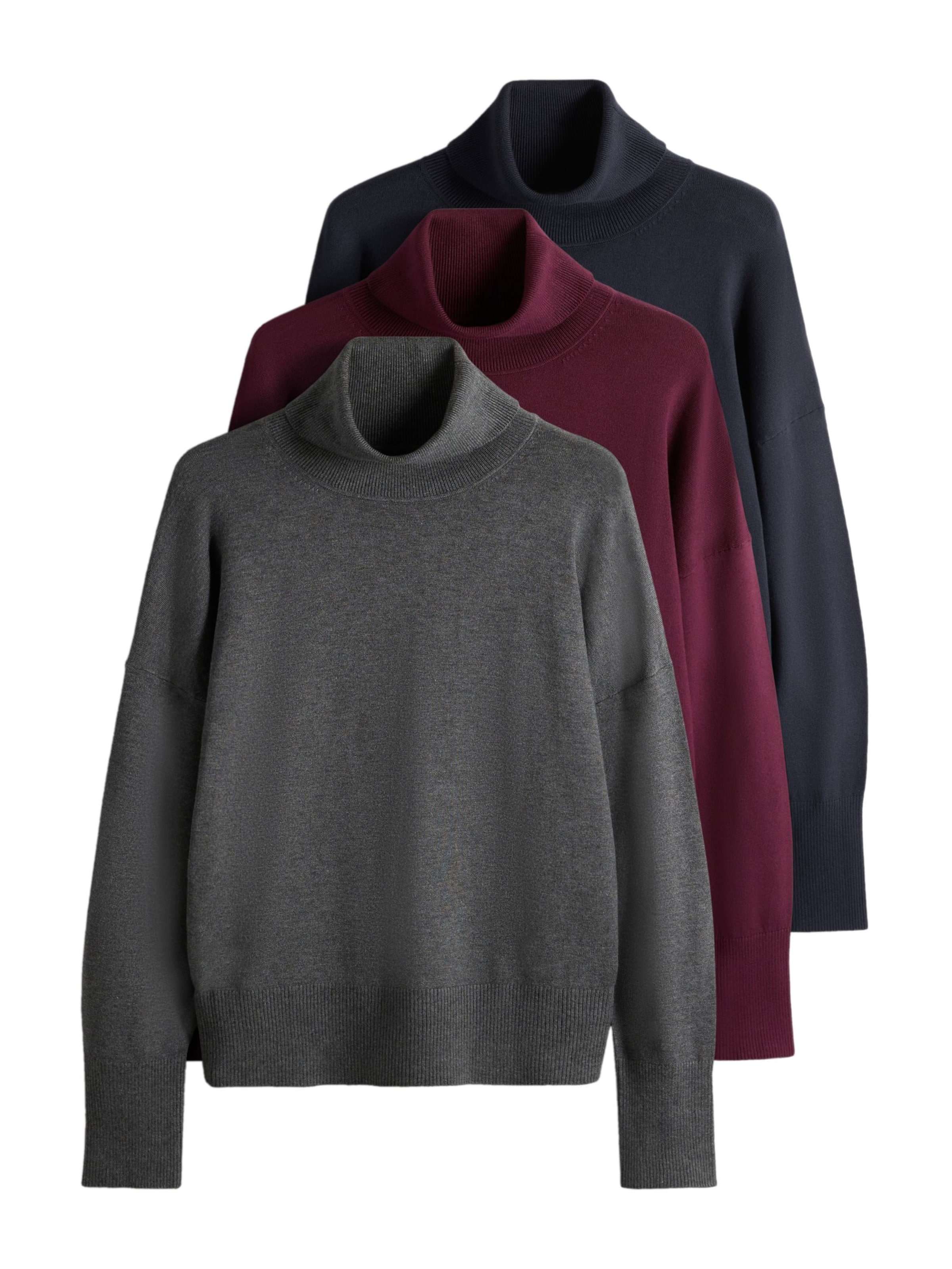 The Set - Jersey en gris: frente
