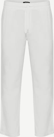 Matinique Broek 'Linen' in Wit: voorkant