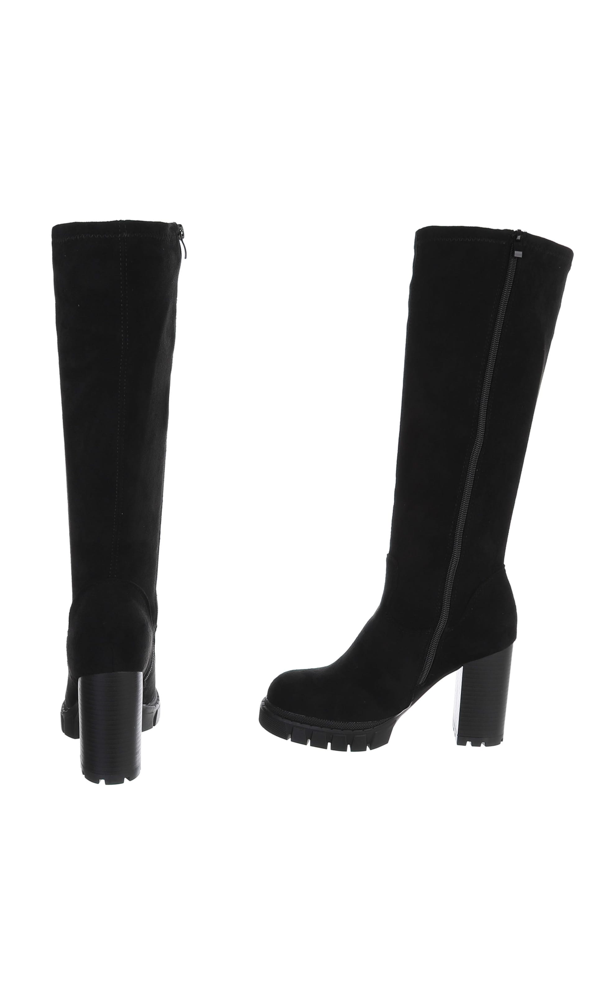 Ital-Design Stiefel in Schwarz