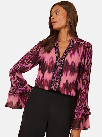 love & roses Bluse in Pink: Vorderseite