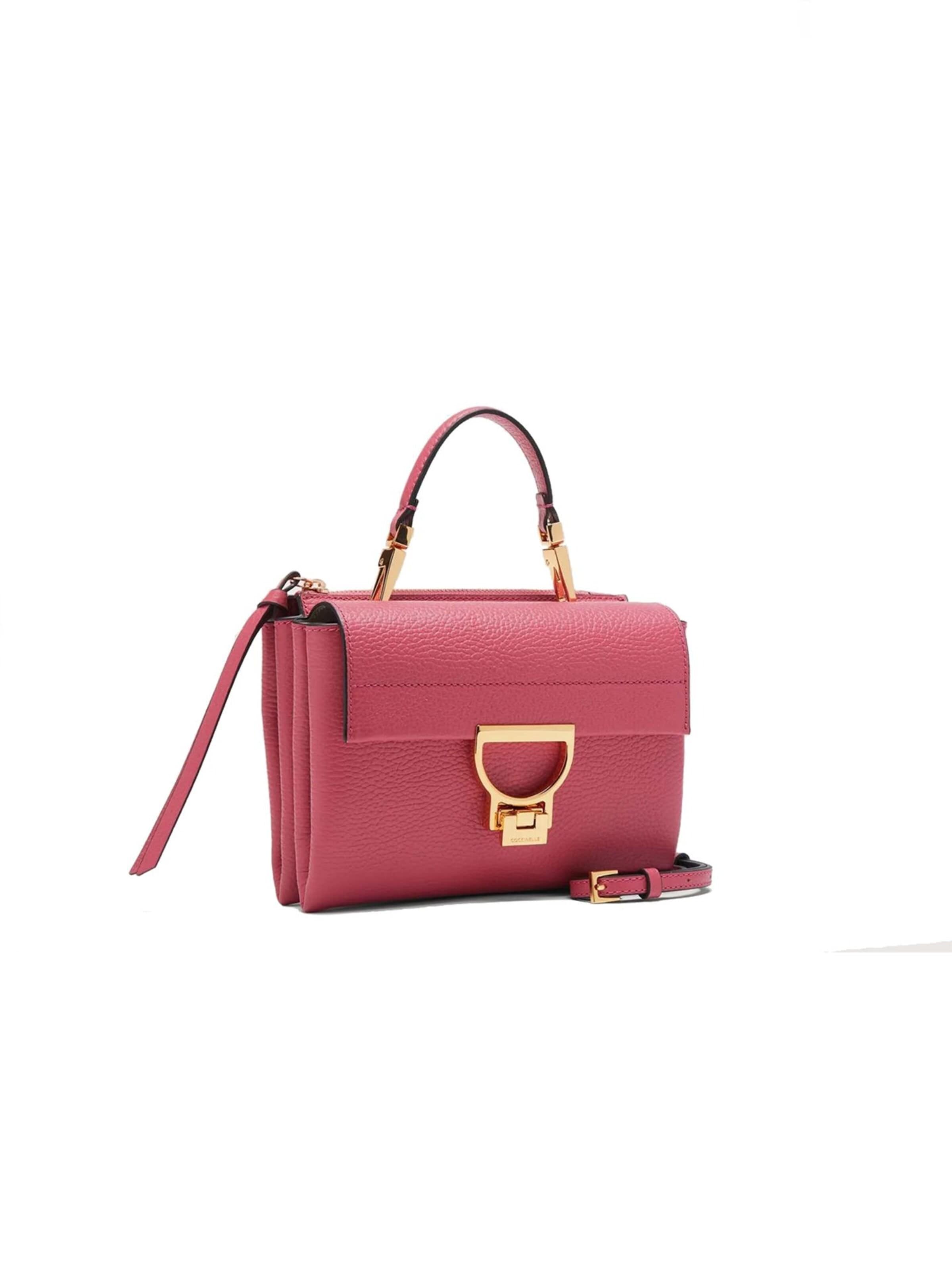 Borsa a tracolla 'Arlettis Handbag Grained Leather' di Coccinelle in rosa