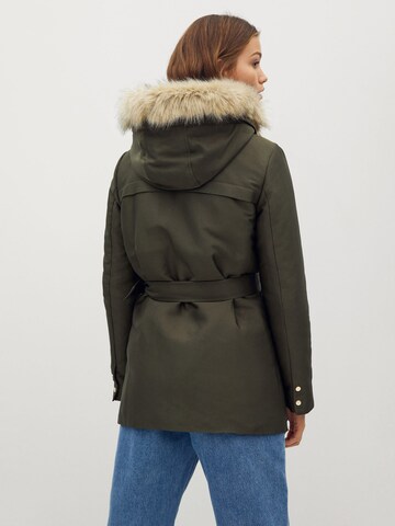 MANGO Parka 'Hours' in Grün