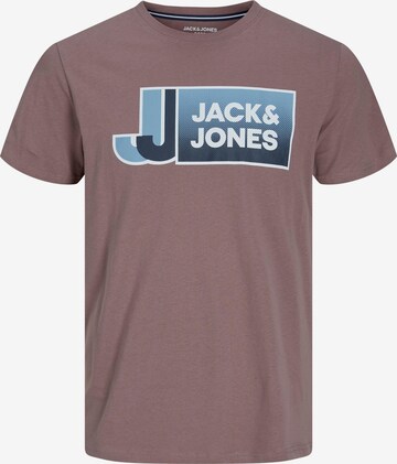 JACK & JONES Shirt in Purple: front