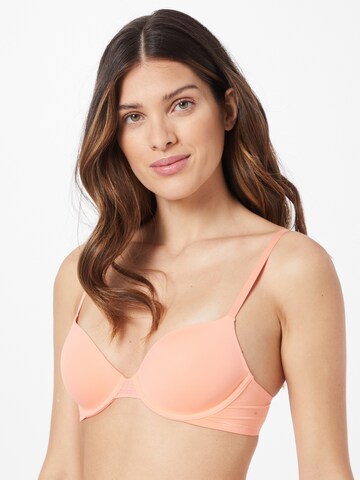 Calvin Klein Underwear T-skjorte BH i oransje: forside