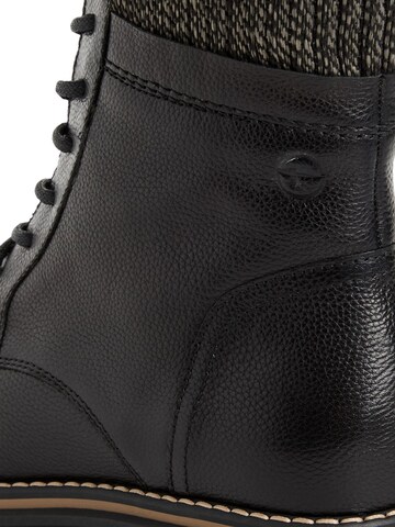 Tamaris Lace-up bootie in Black